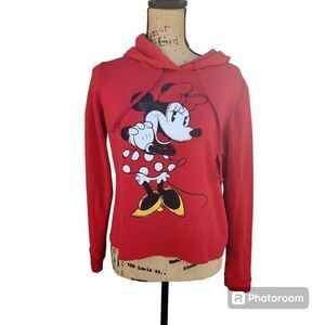 Disney Jerry Leigh Minnie Mouse Hoodie Womns SZ M Kidcore Artist Retro Nostalgia